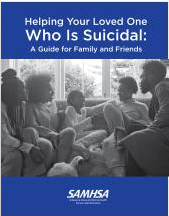 SAMHSA blue helping your loved one